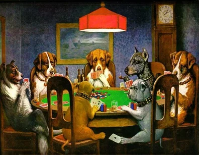 15 coisas que você provavelmente não sabe sobre os famosos ‘Cachorros Jogando Poker’