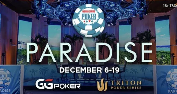 Em parceria com a Triton, WSOP Paradise retorna com torneio de $1.000.000 de buy-in e ME com $50.000.000 GTD