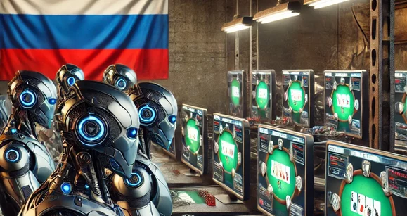 Bloomberg: O exército de bots russos está dominando o poker online