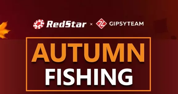 RedStar Fishing: freerolls e sorteios para jogadores do GipsyTeam