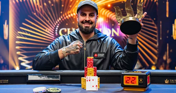 Em torneio fechado da WSOP, bracelete fica com rapper argentino