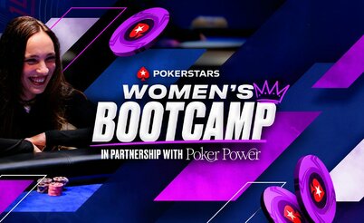 PokerStars e Poker Power  anunciam parceria para o Women's Bootcamp 20023