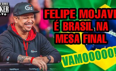 PokerGO: Análise comentada da mesa final de Felipe Mojave na WSOP