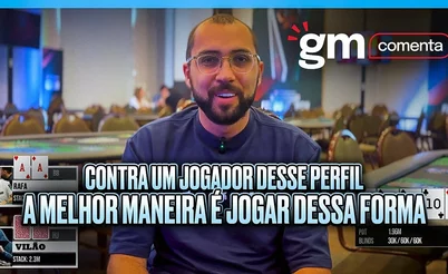 Rafael Moraes analisa mão em jogou na FT de um high roller de R$ 10 mil