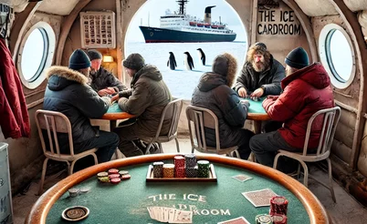 Poker na Antártica: os jogos de poker mais frios do planeta