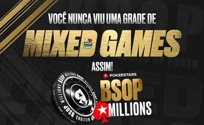 BSOP Millions 2024 terá a maior grade de Mixed Games da história da América Latina